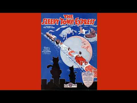 The Sleepy Town Express  COMPLETE WORDS BELOW 1930 Imperial Player Piano Roll