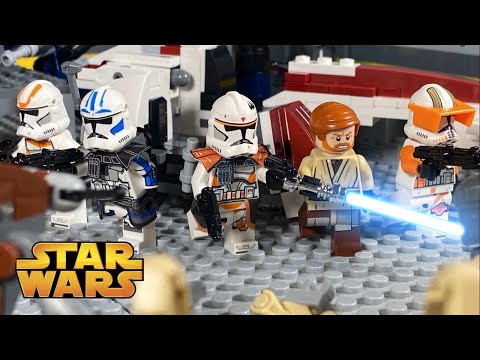 The ARC Trooper Mission - LEGO Star Wars The Clone Wars Stopmotion