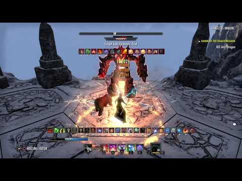 ESO - MAGICKA WARDEN - DRAGONHOLD - 66.36K DPS