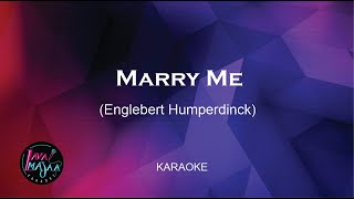 Marry Me (Englebert Humperdinck) - Karaoke