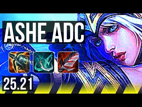 ASHE & Nautilus vs CAITLYN & Bard (ADC) | 68% winrate, 42k DMG, 16/5/12 | KR Master | 25.21