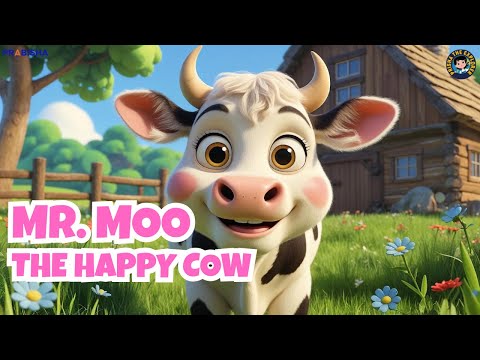 🐄🎶 Mr. Moo the Happy Cow – Fun Kids Song 🎶🐄