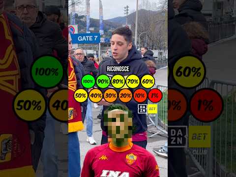 Ma questo 1%, i TIFOSI della ROMA se lo ricordano?🟡🔴 #DAZNBetClub #shorts