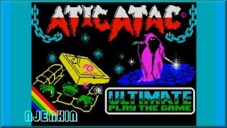 Atic Atac - on the ZX Spectrum 48K !  with Commentary