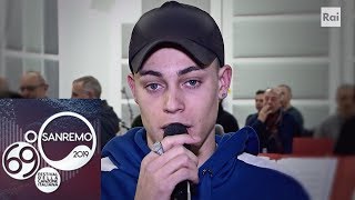 Einar presenta &quot;Parole nuove&quot; - Festival di Sanremo 2019