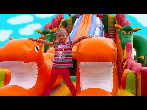 Развлекательный Центр для Детей с БАТУТАМИ и Горками | Indoor Playground for Kids