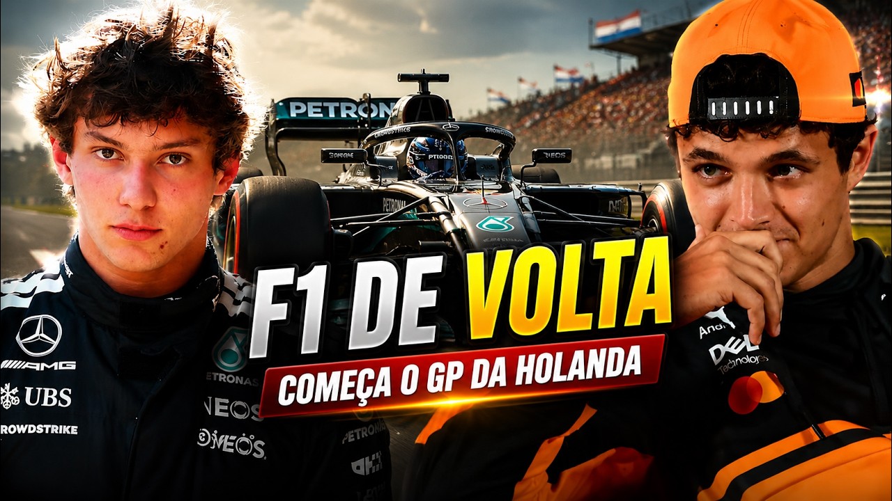 F1 DE VOLTA! ATUALIZAÇÕES EM ZANDVOORT | FÓRMULA 1 2026