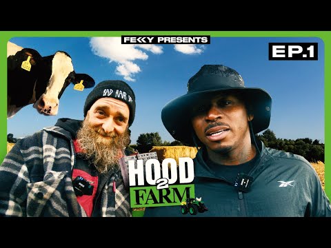 I Got Beat Up By A Cow | #hood2farm EP1