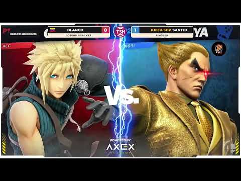 AXEX Smash League 1 | Singles | Losers Top 12 |  Blanco (Cloud) VS DIO (Kazuya/Terry)