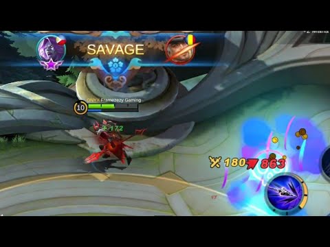 moskov savage in fountain you can't escape - mlbb
