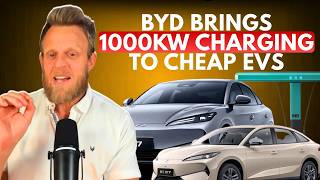 BYD Reveals $15,900 Seal Sized EV with 700,000km Warranty +1000kw Charging