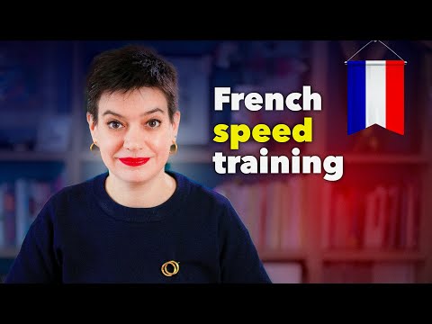 Slow-to-Fast French Conversations (3 Speed Training Method)
