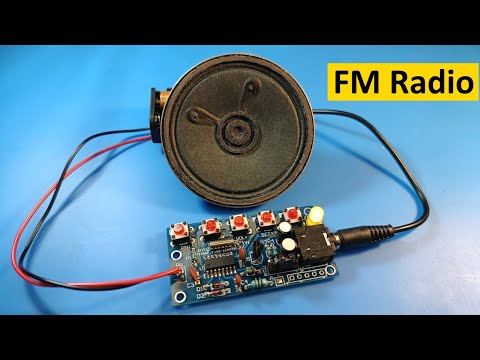RDA5807 FM Radio Kit – DIY Build, Circuit & Test