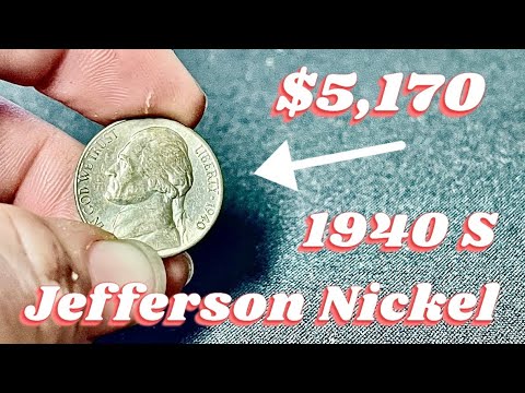 This Nickel Is Worth $5,170 | 1940 S Jefferson Nickel