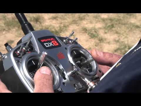 Spektrum DX8 Radio Receiver RC Airplane