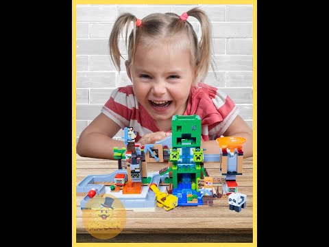 Конструктор Майнкрафт Крипер/ My world LB313 451 деталь