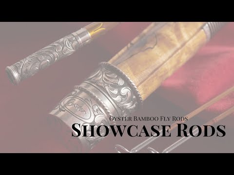 Oyster Bamboo Showcase Rods