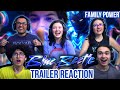 BLUE BEETLE OFFICIAL TRAILER REACTION! | DC | MaJeliv Reactions | Family Power!!