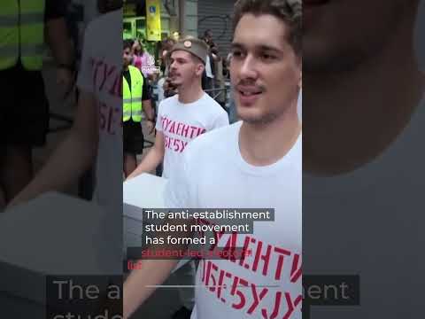 Serbia elections test student movement demanding justice for 16 victims