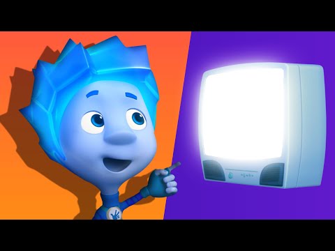 Fixies vs. Dad: The Ultimate TV Showdown! | The Fixies | Animation for Kids - Kingdom Kids Zone, Little Learners - The Fixies