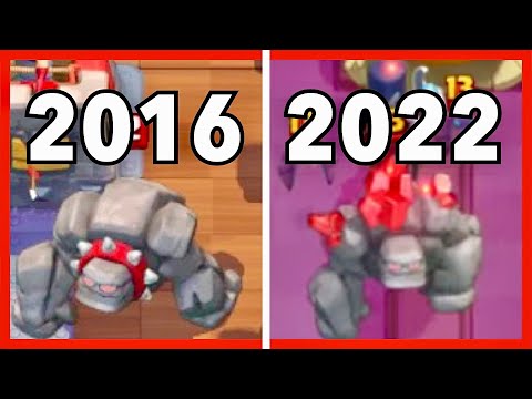 Golem in 2016 vs 2022