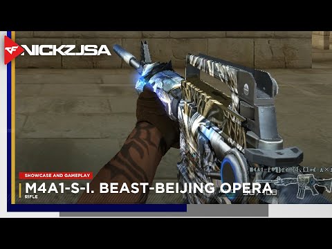 M4A1-Silencer-Iron Beast-Beijing Opera | CROSSFIRE China