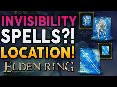 Elden Ring - How To Get Unseen Blade And Unseen Form! INVISIBILITY SPELLS Location Guide!