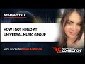 How I Got Hired At Universal Music Group
