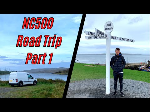 Van Travels in Scotland 🏴󠁧󠁢󠁳󠁣󠁴󠁿 | NC500 Road Trip Part 1 | Mini Camper Van
