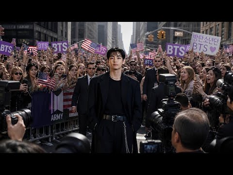 American Media Goes Crazy! Taehyung and BTS Receive a Hysterical Welcome at Elpaso America!