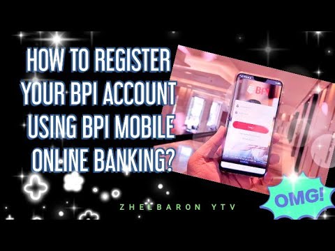 How to register your BPI Account thru BPI MOBILE? #ONLINEBANKING