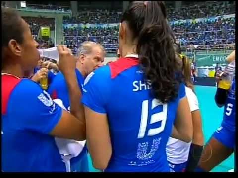 1º SET GRANDE FINAL SL 11/12 SOLLYS NESTLÉ 3 X 0 UNILEVER - OSASCO ATROPELOU !!