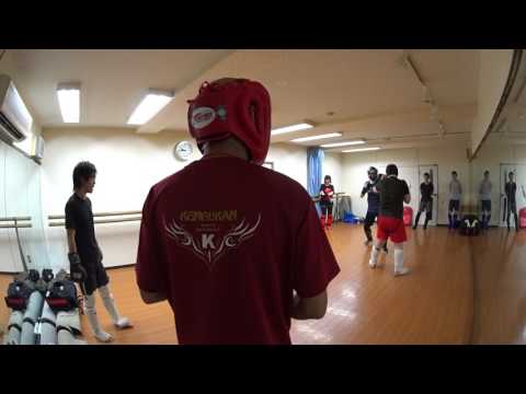 スパーリング2017/05/11 中野区のキックボクシング
