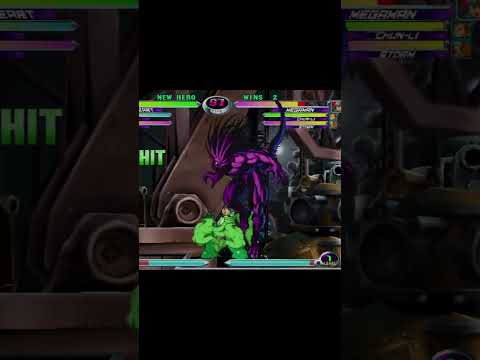 How to start Blackheart infinite with Akuma tatsu assist on small characters #mvc2