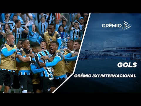 GOLS DO GRENAL I GRÊMIO 3X1 INTERNACIONAL (CAMPEONATO BRASILEIRO 2023)
