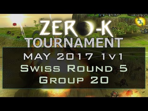 2017/05/27 1v1 Tournament - Swiss Round 5: gajop vs Llamadeus - Zero-K