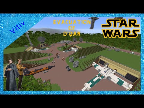 Star Wars: Evacuation of D'Qar - A Minecraft Adventure Map - Showcase & World Download