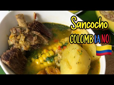 CÓMO HACER SANCOCHO 🇨🇴 - Fácil y rápido 😱