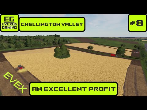 Chellington Valley Multiplayer With Evex -Farming Simulator 19 Timelapse -  An Excellent Profit Ep 8