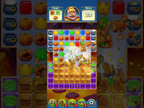 Statisfying Destroy Royal Match Level 1586 #games #royalmatch #music #short #statisfying #destroy