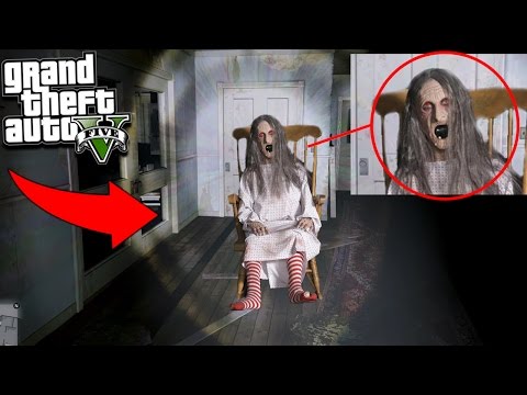 GTA 5 EVIL WITCH LAIR FOUND BEHIND SECRET DOOR! 😱 (Scary)