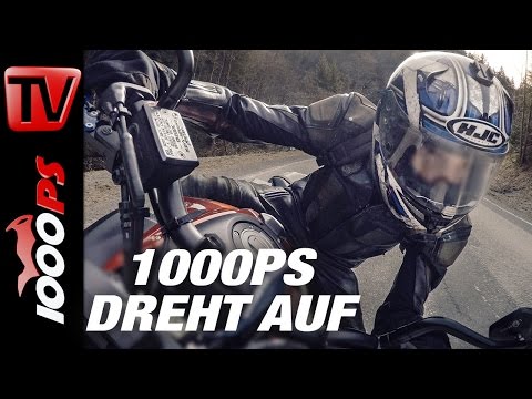 1000PS dreht auf - Yamaha MT-07 Öhlins No Music, No Comments