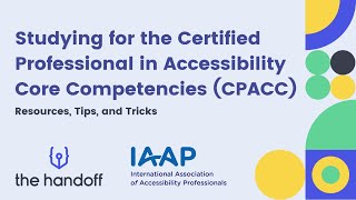 FULL CPACC Study Guide 📚 | Pass the Certified Professional in Accessib