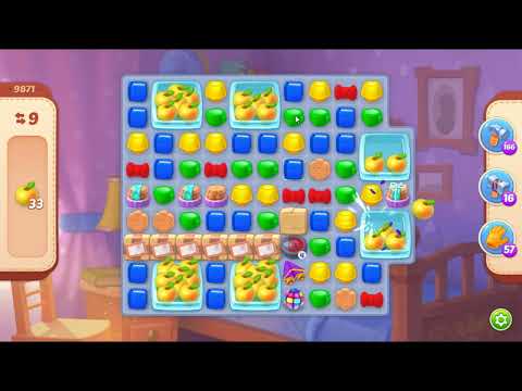 Homescapes Level 9871 - NO BOOSTERS 🏠 | SKILLGAMING ✔️