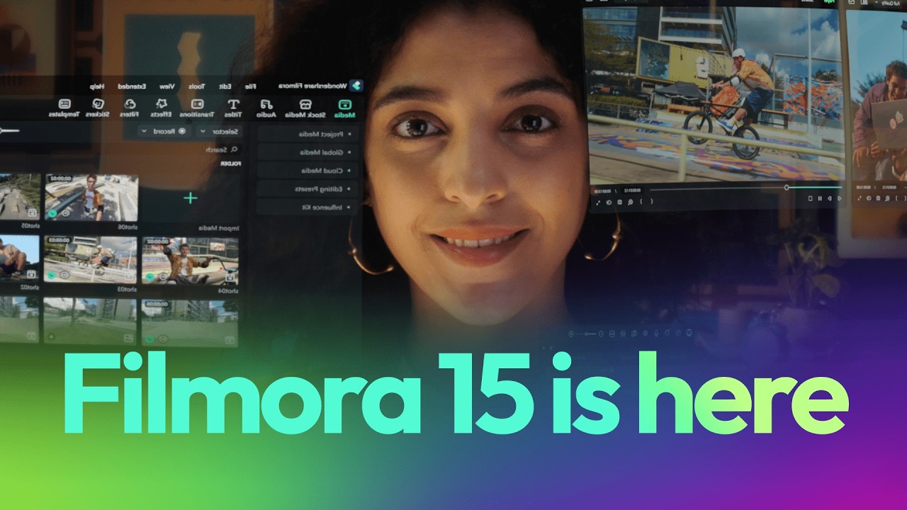 Wondershare Filmora 15 Video Editor (1 Device, Lifetime) Key video 4