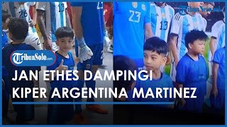 Pedenya Jan Ethes Jadi Pendamping Kiper Timnas Argentina, Gibran: Malah Nyasar Sama Martinez