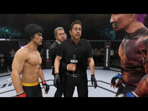 Bruce Lee vs. Midnight Killer (EA Sports UFC 3) - Epic Battle 💯 🐲 - Dragon Fights 🐉