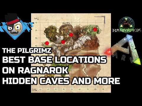 Ark: Ragnarok - Base Locations - Top 5 (Hidden Caves and more)