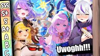 Laplus Buat Tier List Onee-san / Gaki dari ilustrasi holodori tapi ada yang bikin enggak nahan 😋