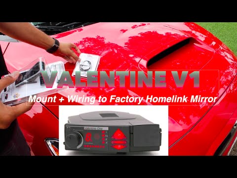 2017 WRX Valentine V1 Mirror Mount Install + Homelink Wiring